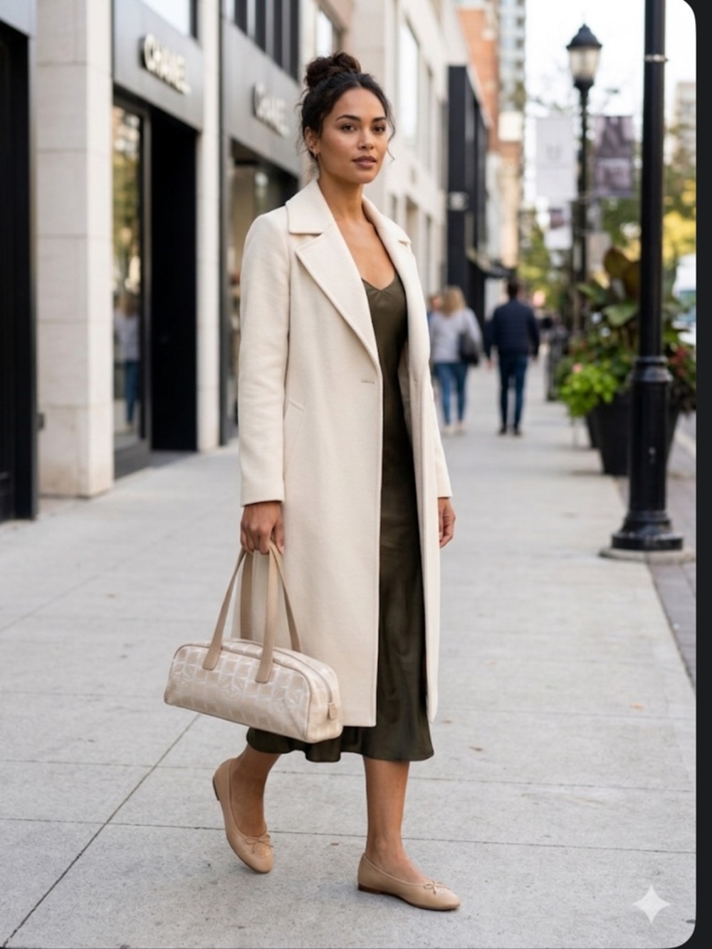 Authentic Chanel bowler bag
